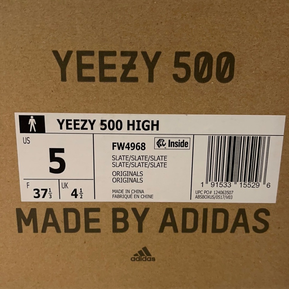 Yeezy high slate